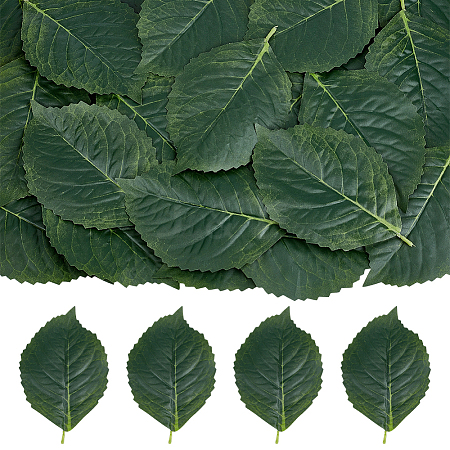 Polyester Artificial Leaf AJEW-WH0752-284C-1