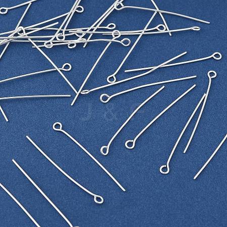 Brass Eye Pins KK-H258-08B-S-1