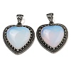 Synthetic Opalite Pendants G-A095-01AS-05-1