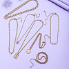 7Pcs Alloy Pendant Layered Chain Necklaces for Women WGC39CD-19-1