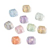 40Pcs 8 Colors UV Plating Transparent Acrylic Beads PACR-CJ0001-46-8