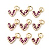 Brass Micro Pave Cubic Zirconia Charms LS-RB-I078-66G-01-NR-1