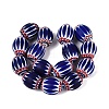 Handmade Millefiori Glass Barrel Beads LS-LA-N002-18D-2