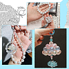 80Pcs 2 Styles Transparent Acrylic Bead Caps TACR-SP0001-28-5