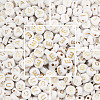 500Pcs 5 Style Plating Acrylic Beads PACR-BY0001-01-11