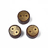 Natural Rosewood Undyed Beads WOOD-N013-029-1