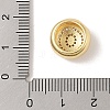 Rack Plating Brass & Cubic Zirconia Pendants KK-Z047-07G-O-RS-3