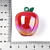 Plating Opaque Acrylic Pendants PACR-T018-01B-3