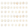   52Pcs 26 Style Natural Freshwater Shell Pendants SHEL-PH0001-21-1