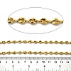 Ion Plating(IP) 304 Stainless Steel Coffee Bean Chains CHS-C013-03G-2