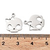 Non-Tarnish 316 Surgical Stainless Steel Charms STAS-Q314-16P-3