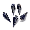 Natural Sodalite Pendants G-K311-47F-2