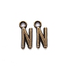 Tibetan Style Alloy Pendants TIBE-S108-108N-AB-NR-1