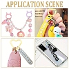 16Pcs Spray Painted Alloy Spring Gate Rings FIND-YW0010-86-6