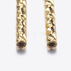 Brass Tube Beads KK-K197-39G-2