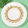 Brass Micro Pave Cubic Zirconia Link Bracelets for Women BJEW-Z126-05G-02-3