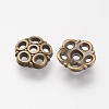 Tibetan Style Alloy Bead Caps LS-MLF9832Y-NF-2