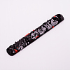 Mermaid Slap Bracelets BJEW-TAC0004-03I-2