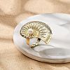 Conch Alloy Adjustable Rings for Women LS-RJEW-B108-03KCG-2