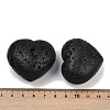 Heart Natural Lava Rock Palm Stone G-C186-03C-2