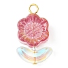 Glass Pendants PALLOY-TA00059-01-2