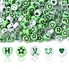 200Pcs Acrylic Beads MACR-FS0001-89-1