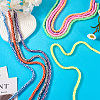 9 Strands 9 Colors Handmade Polymer Clay Beads CLAY-TA0001-53-5