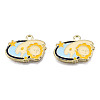 Alloy Enamel Pendants ENAM-N059-78-2