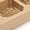 Beech Wooden Press Mooncake Mold WOOD-K010-07E-3