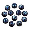 Glass Cabochons GGLA-R041-12mm-02-2