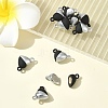10 Sets Alloy Heart Magnetic Clasps FIND-FS0003-25-8
