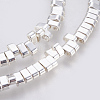 Electroplated Non-magnetic Synthetic Hematite Multi-Strand Links Strands G-E495-11B-03-1