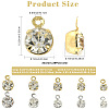 40Pcs 10 Styles Brass Pendants KK-FS0002-06-3