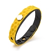 Flat Silicone Cord Bracelets LS-BJEW-F421-01B-2