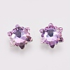 K9 Glass Rhinestone Pendants GLAA-F083-03B-01-1