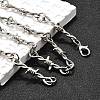 Alloy Barb Wire Necklaces NJEW-R254-01B-P-2