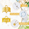 150Pcs 3 Colors Alloy Charms FIND-DC0001-95-4