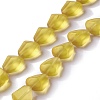 Transparent Frosted Glass Beads Strands LS-FGLA-S001-02D-1
