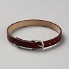 Flat PU Imitation Leather Cord Bracelets for Women Men BJEW-WH20008-03B-2