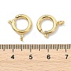 SHEGRACE Brass Spring Ring Clasps XGRPCN048-223G-3