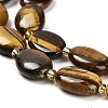 Natural Tiger Iron Beads Strands G-H005-A01-02-4