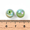 Electroplate Pearlized Glass Pearl Beads EGLA-T021-14C-03-3