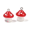 Opaque Resin Pendants RE-CBA0127-05-2