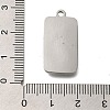 304 Stainless Steel Pendant Rhinestone Settings STAS-H225-05P-3