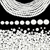 9 Strands 3 Style Electroplate Glass Beads Strands EGLA-PH0001-29-1