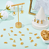 300Pcs Electroplated Plastic Charms KY-SC0002-61G-4