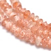 Natural Sunstone Beads Strands G-F686-27-3