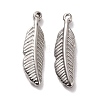 Non-Tarnish 304 Stainless Steel Pendants LS-STAS-B024-39P-1