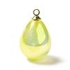 UV Plating Acrylic Pendants LS-FIND-I035-01G-2