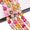 Natural Agate Beads Strands G-Q606-42A-02-1